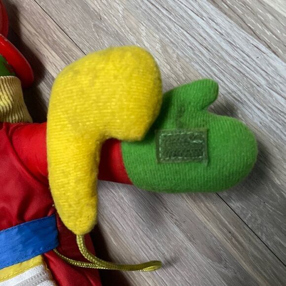 1990 Jim Henson Kermit the Frog Fireman Dress Me Plush Doll Mattel Arco muppets - Picture 12 of 15